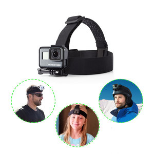 Sangle de tête de casque élastique de vente d'usine avec caoutchouc antidérapant pour Gopro <span class=keywords><strong>Hero</strong></span> 12 11 10 9 <span class=keywords><strong>8</strong></span> 7 6 5 et autres caméras d'action - Product Image 2