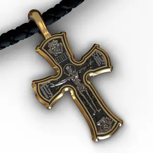 Religieuze Souvenir Zuiver Tin Mannen Vintage Metalen Diy Religie Hanger Sieraden Charm Christian Ketting Voor Sieraden Maken