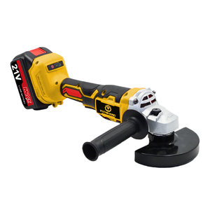 L elektrikli akülü 21v açı öğütücü ile 105mm 125mm taşlama diski/lityum iyon batarya şarj edilebilir açı öğütücü - Product Image 2