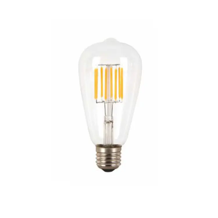 Ampoule LED ST64 2w 4w 6w Vintage Led Light Bulb 2700K Clear Glass Smart Edison Bulb