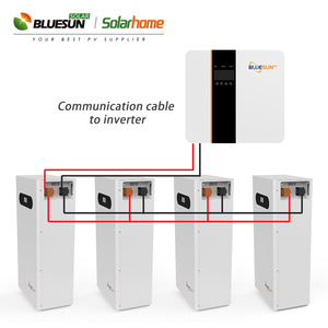 Batterie solaire verticale Bluesun 14,33 kWh, fabricants de batteries au lithium, 51,2 V 280 Ah, stockage d'énergie domestique - Product Image 4