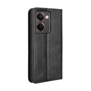 Ingrosso per Realme P3 Ultra 5G fibbia magnetica retrò struttura in pelle custodia protettiva per telefono cellulare custodia custodia antiurto - Product Image 3