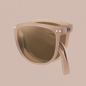 Lunettes <span class=keywords><strong>de</strong></span> <span class=keywords><strong>soleil</strong></span> polarisées pliables résistantes aux UV pour hommes et femmes pour transporter des lunettes compactes bon marché - Product Image 3