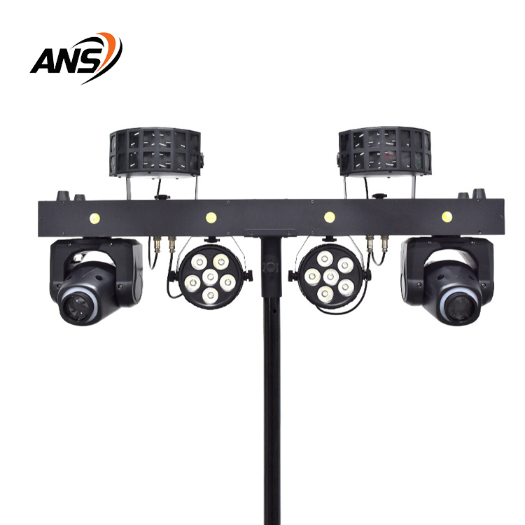 DJ Party Disco Luces LED DJ Light Equipment Gig Bar Pro Move Luces Discoteca Stage DJ Par Moving Head Light System with Stand