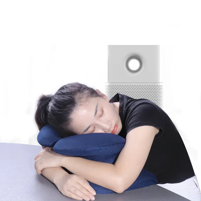 Nhà Máy Bán Buôn Napping Head Rest Ngủ Memory Foam Văn Phòng Gối Nap Gối Mặt Xuống Bàn Ngủ Gối