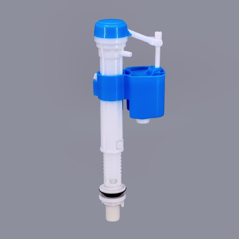Plastic flush valve accessory for toilet