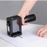 BTMARK Machine d'impression à jet d'encre portable à écran tactile Imprimante à main à jet d'encre à code à barres portable pour le marquage de code sur bois métal Plasti