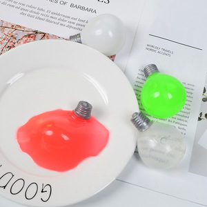 Juguete Antiestrés de Bombilla de TPR Colorida, Juguete Sensorial para Aliviar el Estrés, Regalo Pequeño para Niños - Product Image 4