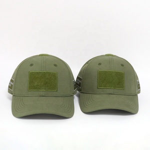 थोक कस्टम व्यक्तिगत हुक-एंड-लूप पहनने-प्रतिरोधी शूटिंग पुरुषों के 6 पैनल संरचित सामरिक बेसबॉल कैप - Product Image 2