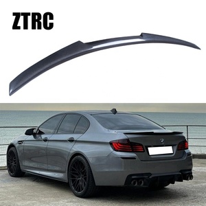 For 5 Series F10/F10 M5 M4 Style Real Carbon Fiber Material Rear Spoiler Trunk Wing 2009-2016 - Product Image 1