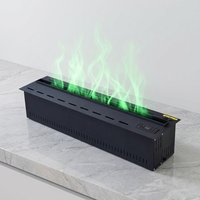 Humidificador de Aire con Simulación de Llama 3D, Voltaje Universal, Diseño de Chimenea, Difusor de Aroma