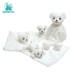 Baby Plush Toys Soothe Appease Sleeping Towel Cartoon Bear Appease Dolls