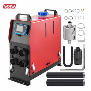 Kit d'accessoires complet pour bateau, voiture, camping-car, camion, chauffage au diesel 5KW 12V, chauffage au diesel avec écran LCD et 1 sortie d'air - Product Image 1