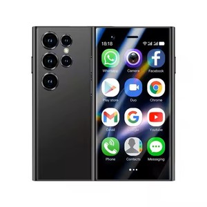 Bán buôn đậu nành s24pro Max Mini 4 gam điện thoại thông minh 3.0 inch <span class=keywords><strong>Quad</strong></span> <span class=keywords><strong>Core</strong></span> Dual Sim mở khóa <span class=keywords><strong>Android</strong></span> 10.0 thẻ điện thoại di động <span class=keywords><strong>Android</strong></span> điện thoại - Product Image 1