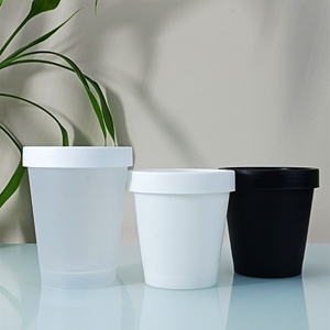 Custom 200ml 250ml Airtight White Pink <b>Plastic</b> Beauty PP <b>Jar</b> with Lid Ice Cream Bottle Shape Cosmetic Packaging Capacity 50ml - Product Image 3