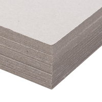 Carton gris 100% pâte recyclée, haute rigidité, écologique, pour boîte pliable et conception de structure d'emballage