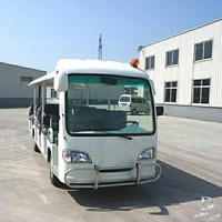 Bus électrique de tourisme certifié CE ISO, 14 places, bus de tourisme de luxe, navette touristique électrique pour station balnéaire