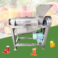 Presse à vis en acier inoxydable 304 pour fruits (mangue, pomme, grenade) – Extracteur de jus à froid avec broyeur