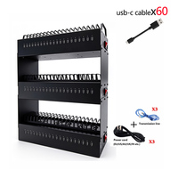 Boîtier de contrôle de synchronisation par lots OTG pour la gestion des exploitations agricoles (Android & iPhone) – Hub USB unifié 60 ports et câbles