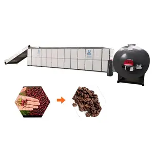 Machine de séchage de ceinture de maille de cardamome de fève de cacao