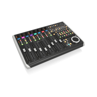 Controlador Remoto Universal DAW Behringer X-Touch, Equipo de Música de Estudio, 9 Faders Motorizados Táctiles y Tiras de Escritura LCD