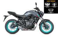 Thonzer lampu depan LED sepeda motor, lampu depan sepeda motor untuk Yamaha MT 09 FZ 09 MT09 FZ09 2014 -2016 MT07 2019
