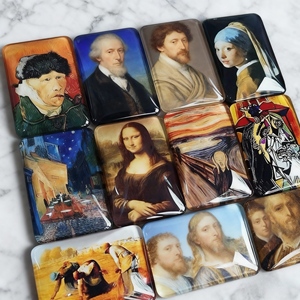 แม่เหล็กติดตู้เย็นอะคริลิคพิมพ์ลายตามสั่งพร้อมโลโก้โรงงาน ของขวัญส่งเสริมการขาย ลายทิวทัศน์ ลายการ์ตูน แม่เหล็กอะคริลิคเคลือบอีพ็อกซี่สำหรับติดตู้เย็น - Product Image 5