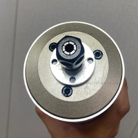 Kit de moteur de broche CNC à inverseur VFD refroidi par eau ER11 de 1,5 kW, support de 80 mm, pompe à eau, mandrin de 9 pièces pour fraisage, roulement