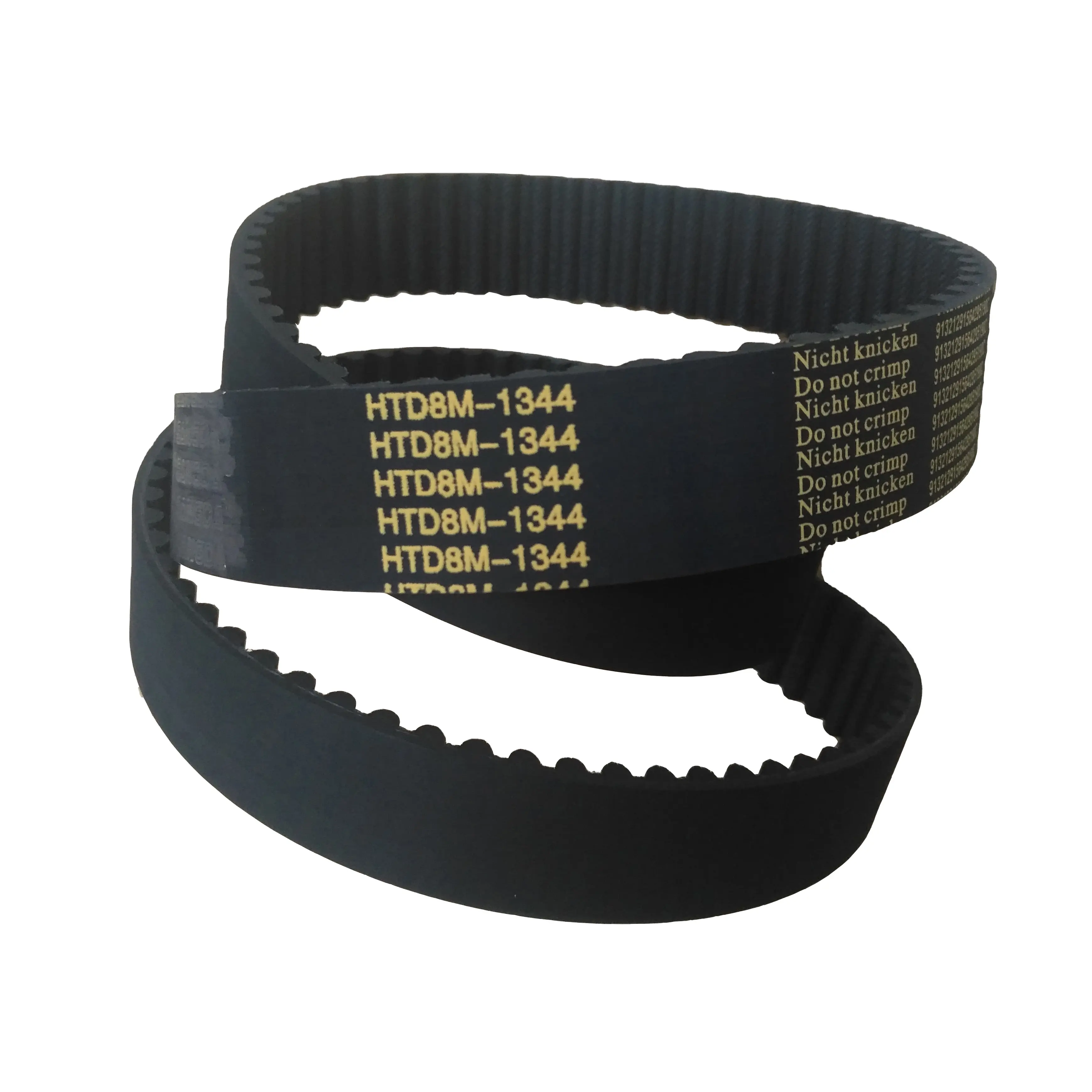 Industrial HTD Rubber Timing Belt para máquina industrial