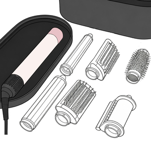 Dys HS 05 Air Wrap Multi Styler Brosse Chauffante Sèche-Cheveux Fer à Boucler / DYS Air Wrap Complet Styler - Product Image 1