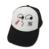 Topi Bisbol 5 Panel Hip Hop Sepeda Pancing Jaring Tracker Pria dengan Logo Custom C187910AL