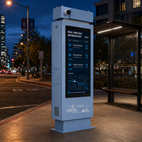Letrero Digital Táctil para Exteriores Personalizado con Diseño Impermeable y Duradero para Señalización, Publicidad y Pantallas de Bienvenida