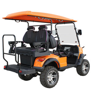 2023 New Gas Điện Golf Xe Đẩy 2 4 6 Chỗ Ngồi 300cc Nâng Ra Đường Săn Bắn Màu Đen Golf Giỏ Hàng - Product Image 5