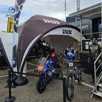 Tente de Garage gonflable en TPU pour abri pneumatique personnalisé de bonne qualité portable pour les sports motorisés ou les événements de course