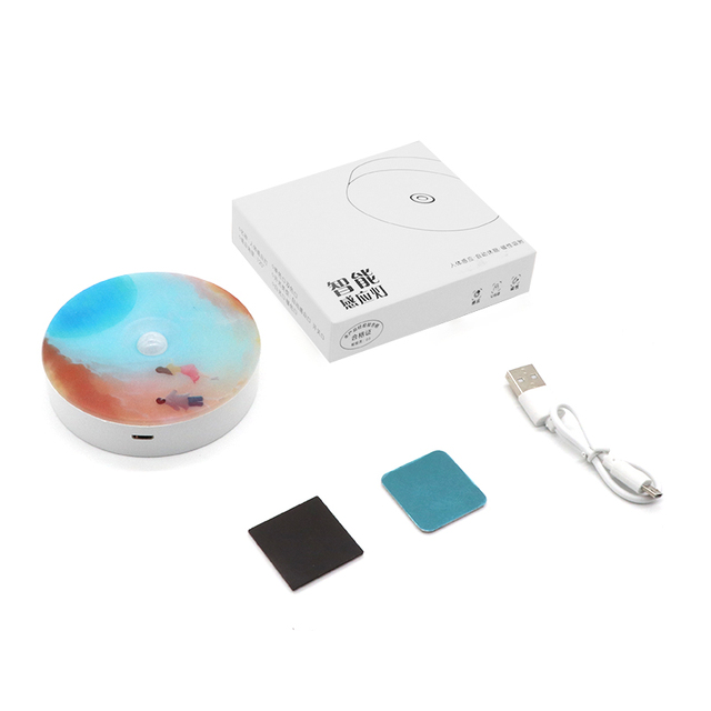 Rechargeable Motion Sensor Puck Lights 3 Color Temps Magnetic Stick on Light Dimmable Under Counter Lights for Kitchen