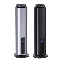 Diffuseur d'arômes en métal, machine à huiles essentielles avec pulvérisateur de parfum intelligent automatique, silencieux, minuterie, télécommande et contrôle tactile