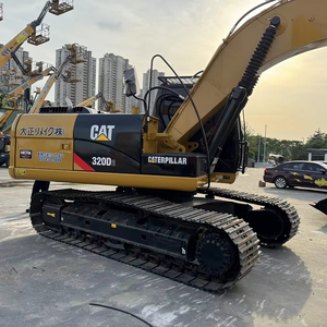 Excavadora de cadenas usada de 20 toneladas para 320D con motor y transmisión - Equipo de construcción certificado EPA CE - Product Image 1