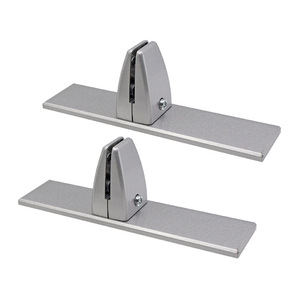 Soporte de Escritorio con Clip para Pantalla de Aleación de Aluminio ZuoGang Hardware, Base Plana Extendida, Accesorio para Muebles de Oficina, Plateado, Duradero - Product Image 4