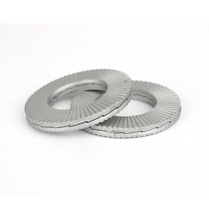 DIN25201 35CrMo Liga De Aço Eco-Friendly Dacromet Auto-bloqueio Wedge Lock <span class=keywords><strong>Washer</strong></span> Dupla Camada Auto-bloqueio Lavadora