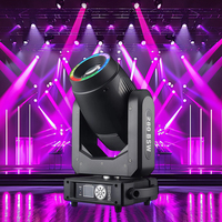Projecteur LED mobile 280W 3 en 1 avec effet prisme arc-en-ciel DMX512 pour scène DJ, bar, discothèque