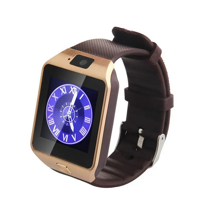 2024 Venta al por mayor Android TF SIM Cámara Niños Muñeca Reloj inteligente Fitness pulsera reloj móvil teléfonos dz09