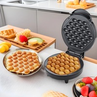 Appareil à petit-déjeuner multifonctionnel, plaque chauffante électrique antiadhésive pour gaufres aux œufs et sandwichs
