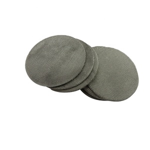 Disque filtrant en titane fritté, maille hollandaise en acier 316L, 1 µm, 5 µm, 10 µm - Product Image 3