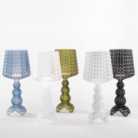 Lampe de table moderne à 90 LED en verre à vin au design simple pour la décoration de la chambre à coucher 80 Modern Tech 3.5 Creative Art avec évidement