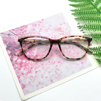 Montures de lunettes classiques rétro en acétate, montures de lunettes élégantes pour femmes, multicolores, FP1991-4