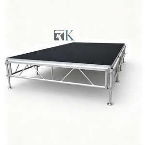 Plateforme de scène de concert extérieure modulaire personnalisable en alliage d'aluminium à haute capacité de charge - Product Image 1