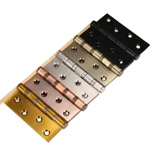 Wholesales 4 5 6 inches Flat Open Butt Hinges Stainless Steel Ball Bearing Furniture Door Hinge