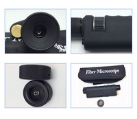 200x Le plus récent mini type 400x Microscope à fibre optique