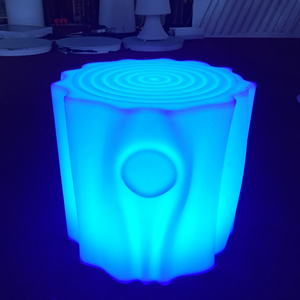 Thiết Kế Hiện Đại Không Thấm Nước Vườn Ngoài Trời RGB Màu <span class=keywords><strong>Cube</strong></span> Ghế LED <span class=keywords><strong>Cube</strong></span> Ghế Phân - Product Image 1