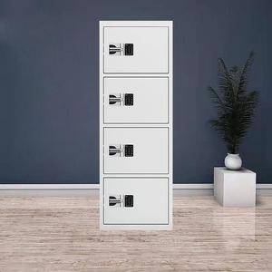 Intelligent Electronic Safe Cabinet 5 Floors Fingerprint Password Office <b>Storage</b> <b>Locker</b> Minimalist Design Standing Type - Product Image 2